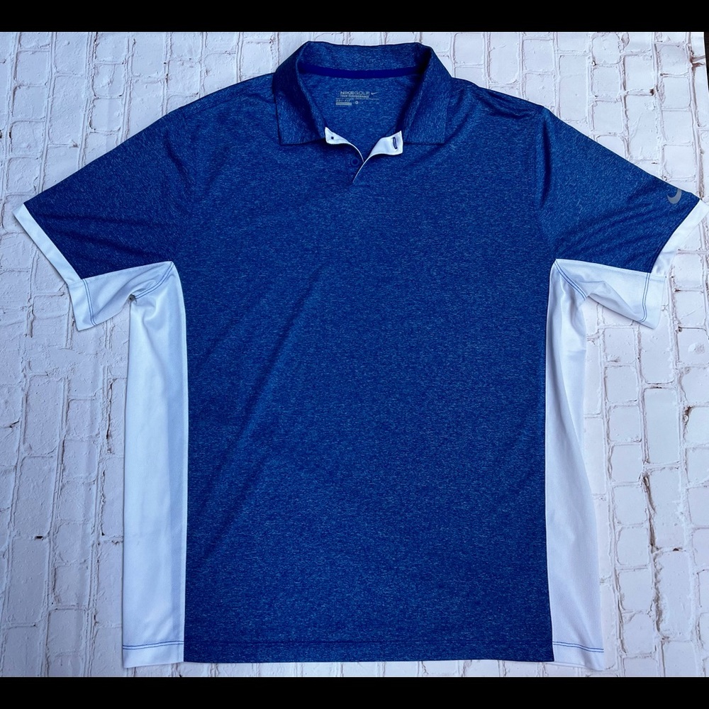 Nike Tour Performance Golf Polo - Blue, XL